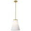 Grande suspension Royale - verre nervuré-1384972317-1384972316