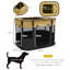 Panel Steel Pet Barrier With Door-98527706-98527690