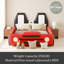 Lit plateforme simple avec roulettes-1534645939