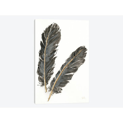 " Gold Feathers IV On White " by Chris Paschke