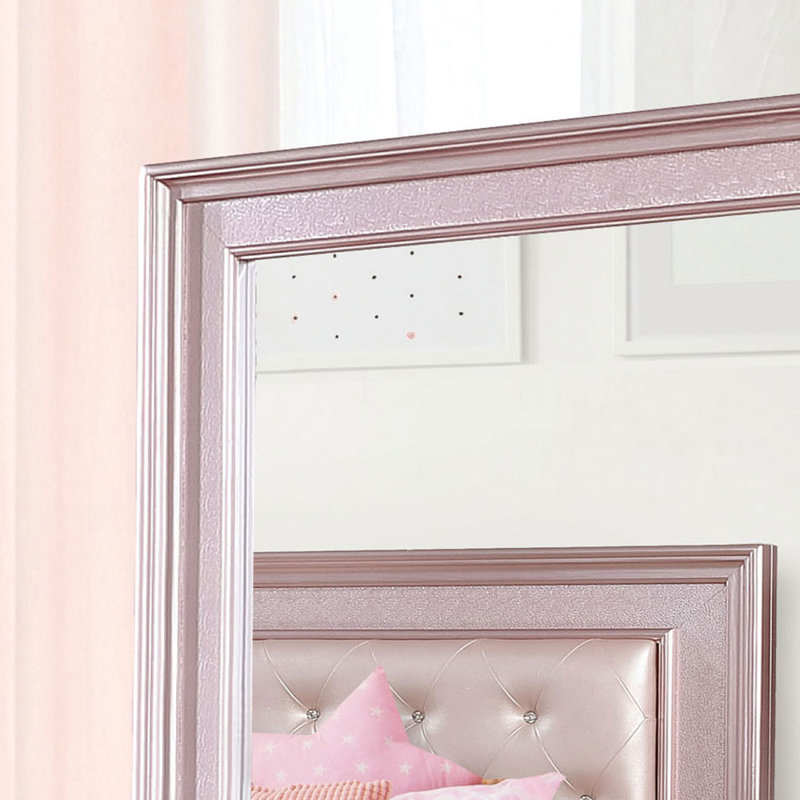 Miroir de commode Hoskinson, Or rose