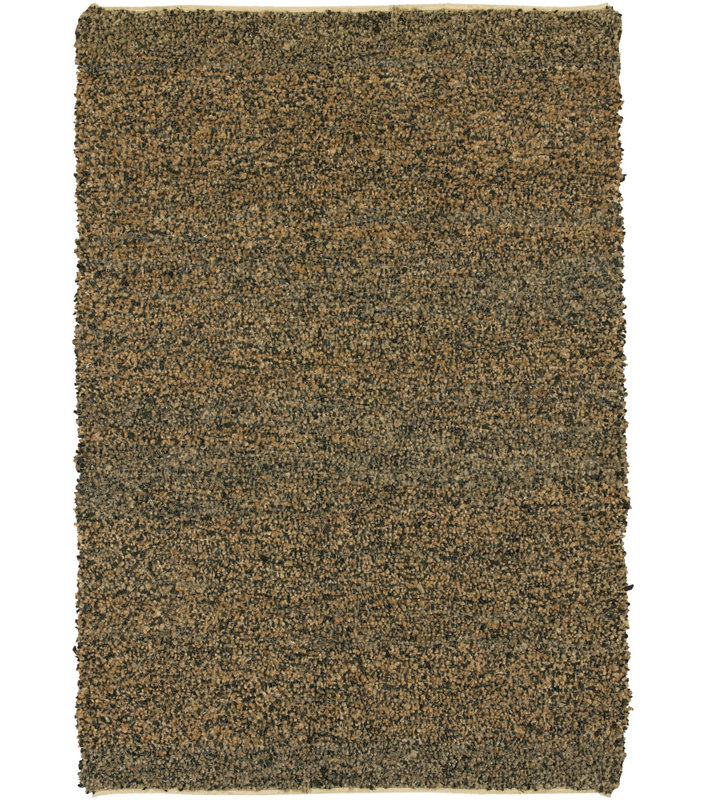 Tapis brun/brun clair Fayean, Rectangle 3 pi 6 po x 5 pi 6 po