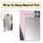 Pink And Gold Inner Worlds Of Marble V - Marble Unique Mirror, Pink Large Wall Mirror, Printed Metal Art-1677004779