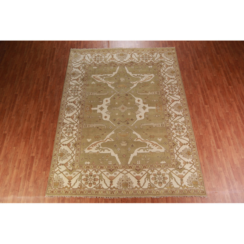 Tapis indien fait à la main Oushak 9 x 12
