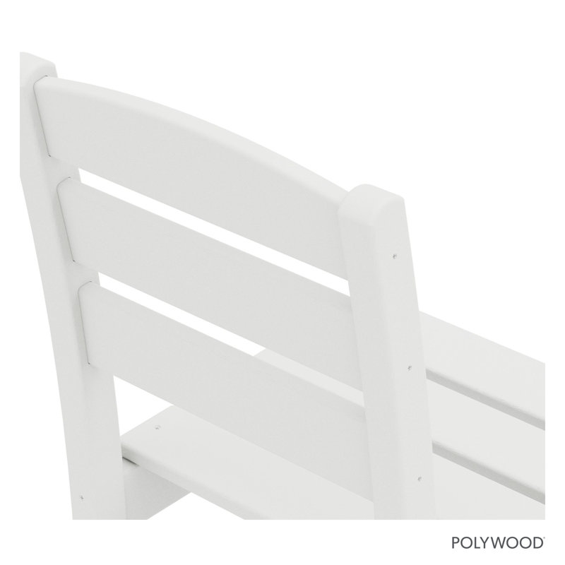Chaise de comptoir Lakeside, Blanc