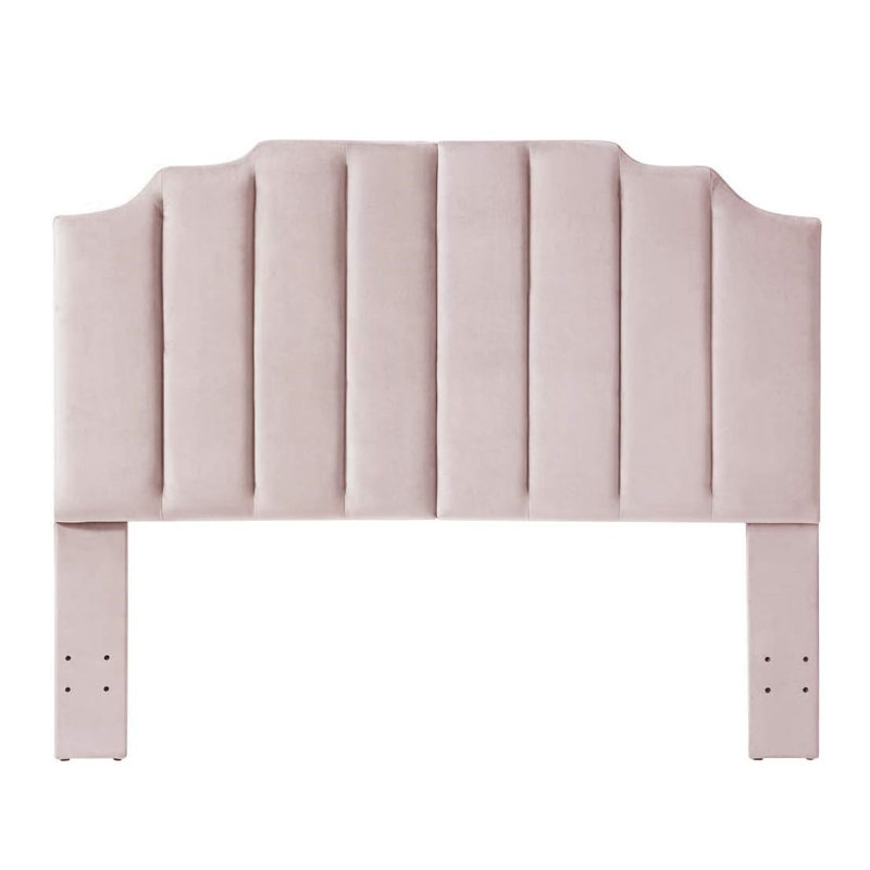 Tête de lit tapissier Gabbrielle, Grand, Pink