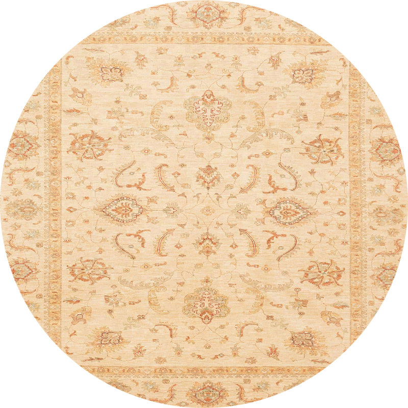 Tapis abstrait 4063, Rond 4 pi