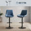 Upholstered Adjustable Height Counter Stool-1011072102