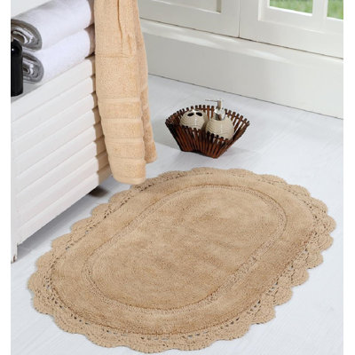 Winfree Cotton Non-Slip Bath Rug