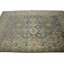 Tapis oriental gris Oushak Chobi Mute