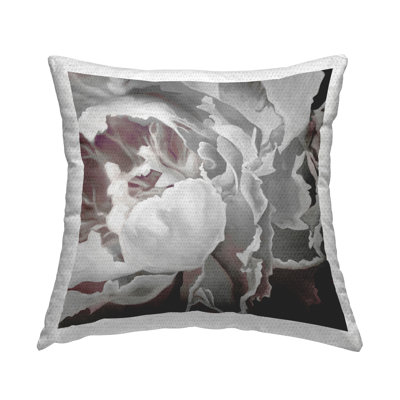 Floral Outdoor Throw Pillow