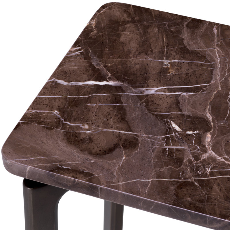 White House 59.06'' W Marble Console Table