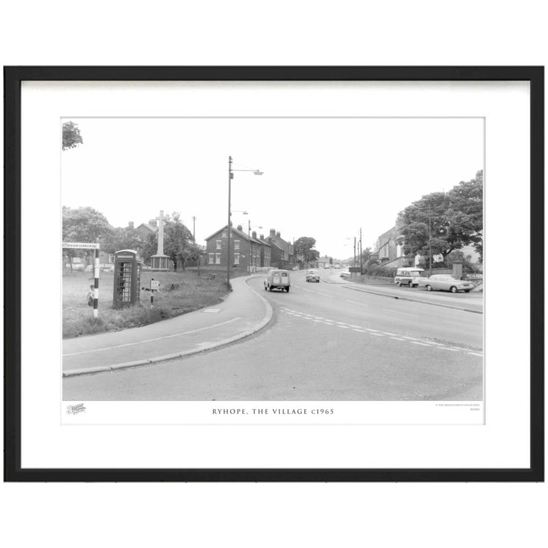 Ryhope, The Village C1965 by Francis Frith - Single Picture Frame Print, 28cm H x 36cm W x 2.3cm D