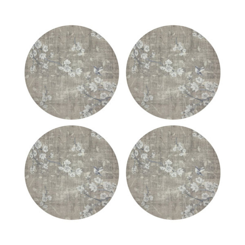 Sous-verres Blossom Fantasia, Gris français