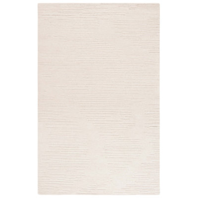 Rodeo Drive 679 Hand Tufted Wool/Cotton Abstract Indoor Use Only Rug in Ivory