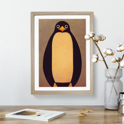 Retro Penguin Art No.1 - Wall Art