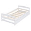 Lit plate-forme avec lit gigogne-444515716