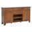 Matanzas 4-Drawer 2-Door Solid Wood Sideboard with Removable Wine Rack