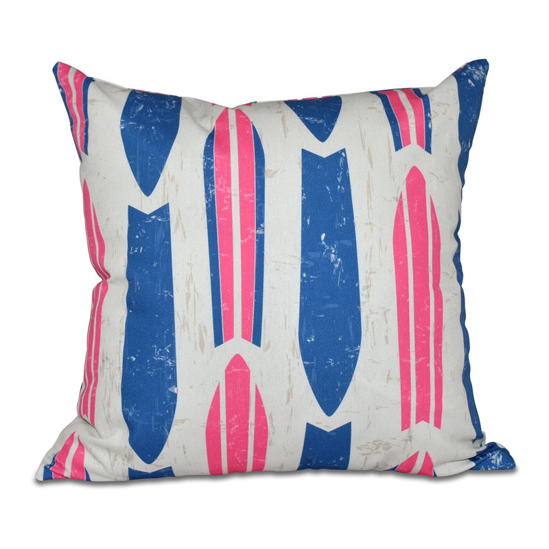 Housse et insert de coussin extérieur carré Dean, Rose