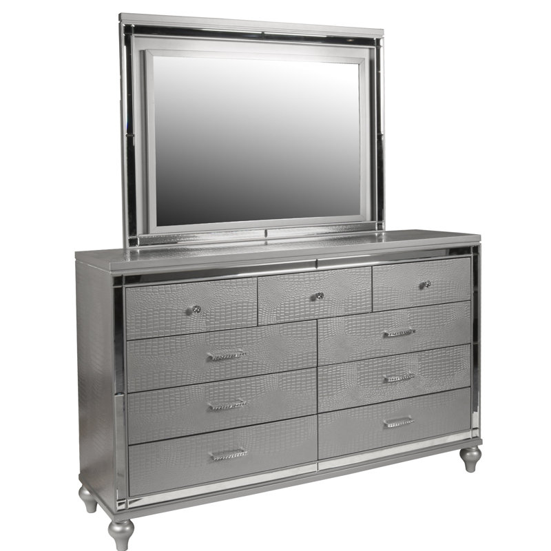 Miroir Sherley, Argent