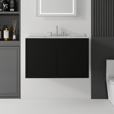 Floating Bathroom Vanity with Sink
