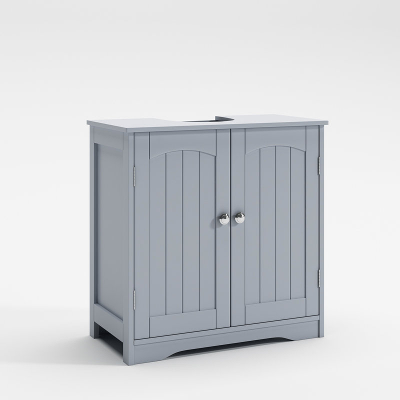 Abiramy 580mm Single Bathroom Vanity, Grey