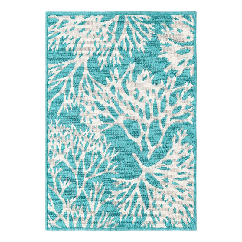 Tapis d'extérieur intérieur / extérieur Coastal, Rectangle 2 pi x 3 pi 1 po