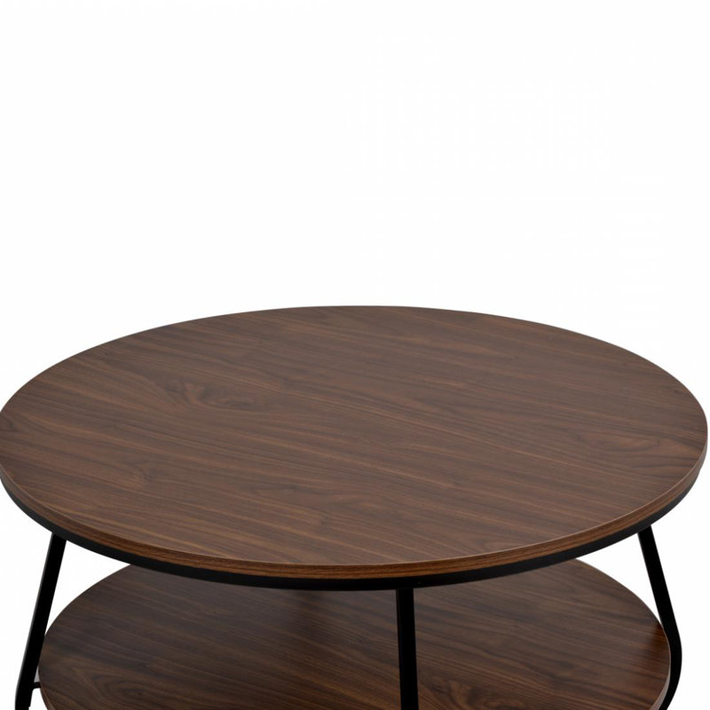 Table basse 4 pieds Aileth, Chocolat