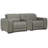 Adaam 85.5'' Leather Power Reclining Corner Sectional