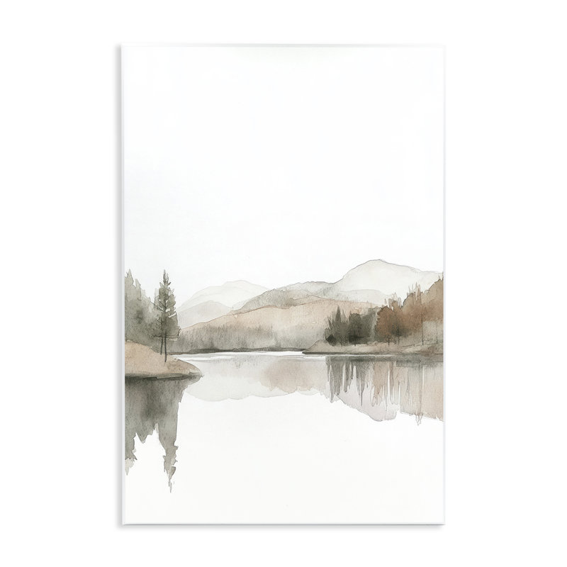 Plaque murale d'aquarelle douce et fluide, design par Mona Grace, H 15 po x l 10 po