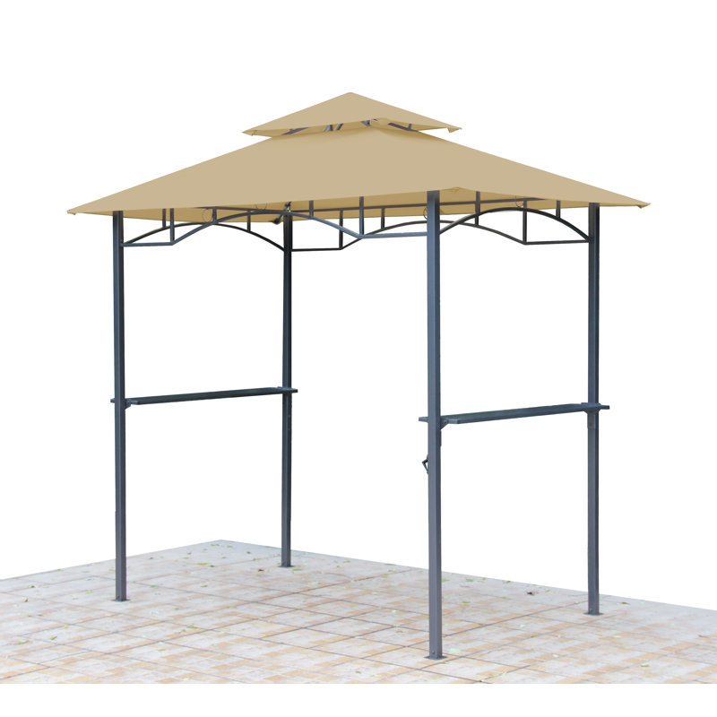 Fournier Dakota Fields Beige Plastic Replacement Canopy for Gazebo