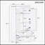 Grande armoire de rangement polyvalente avec plusieurs compartiments pour divers espaces-2014010712