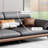 Italian style simple business reception sofa set