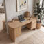 160Cm W Rectangle Desk with Cabinet