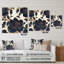 Art mural acrylique bleu pivoines IV - pivoines-1787488476