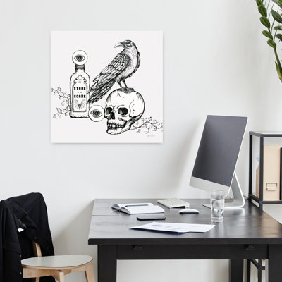 Art mural abstrait contemporain Enchantment