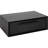 Lauklyn  Decorative Transitional Floating Bedroom Nightstand With A Concealed Cubby Compartment, Black, 18 X 12 X 6 Floating Wood Storage Shelf