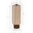 Lankford 15.75" Modern Minimalist Paper Pleated Column Accent LED Table Lamp-1042833494
