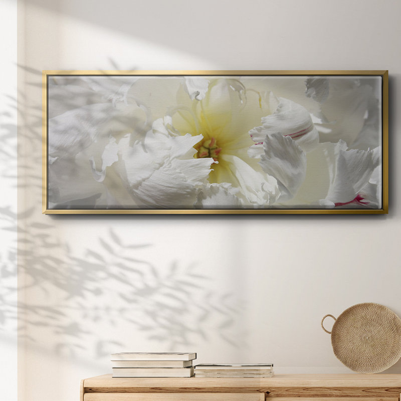 Breathless II- Framed Canvas, 8" H x 20" W