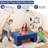 Kids Play Couch, 6 Pcs Modular Toddler Couch-720673978