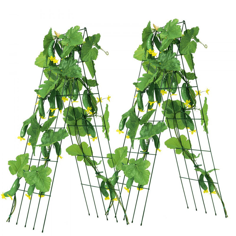 100cm H x 40cm W Iron Lattice Panel Trellis