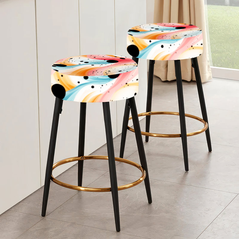 Ensemble de 2 tabourets de bar Nomadic Whirls
