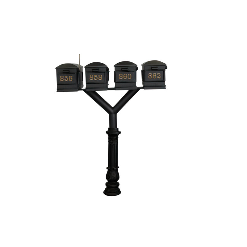 Penfield 72.375'' H Ornate Multi-Mount Post