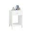 Table de chevet moderne avec tiroir et tablette ouverte, table d'appoint minimaliste-2141857078