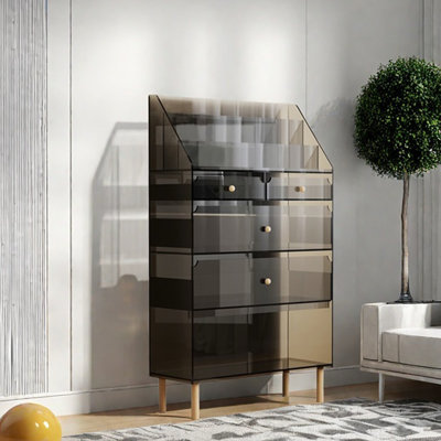 Modern acrylic corner multi-functional