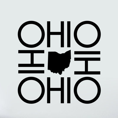 Décalcomanie murale ohio