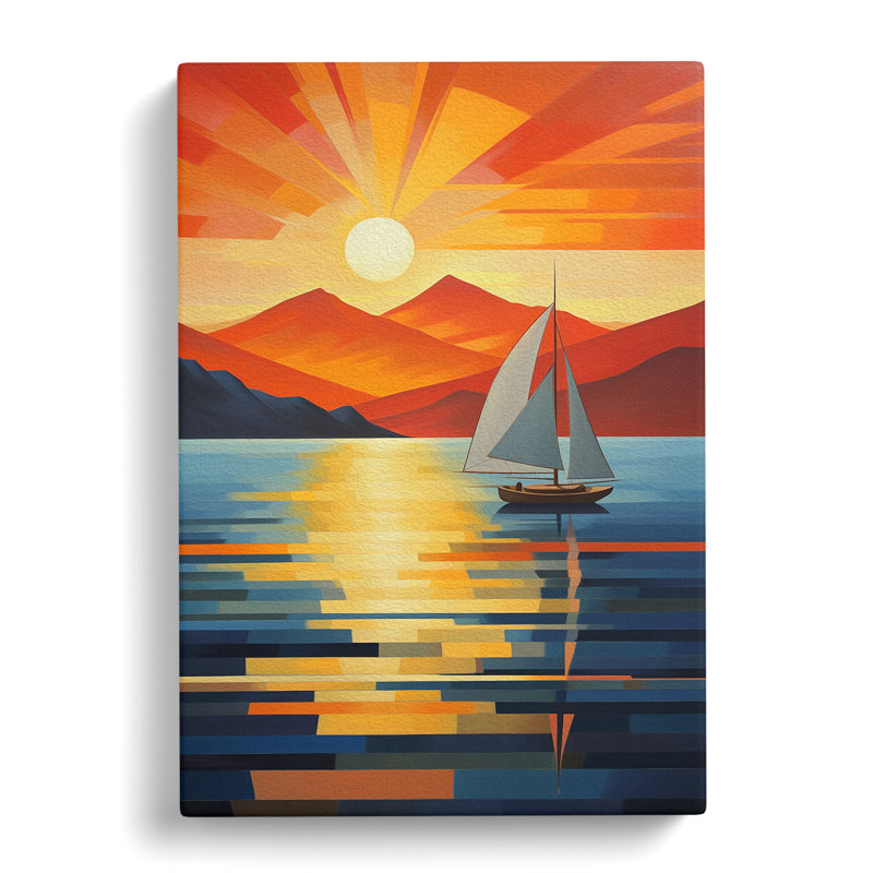 Seascape - Wrapped Canvas, 76cm H x 50cm W x 3cm D