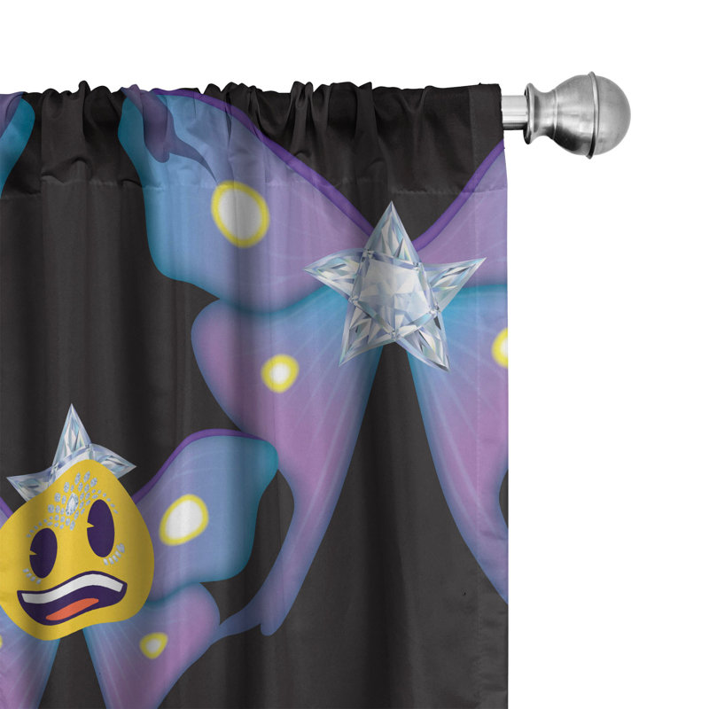 Semi Sheer Curtain Pair