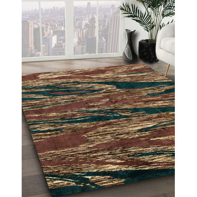 Tapis abstrait moderne 4205