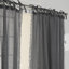 Panneau de rideau simple diaphane avec passe-tringle Millwright-942415706-942415704